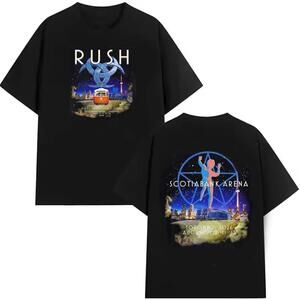 Rush Toronto Canada 2026 Scotiabank Arena August Concert 2 Sided T Shirt